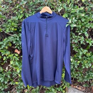Callaway Navy Weather Series Lightweight 1/4 Zip Up Pullover in XL